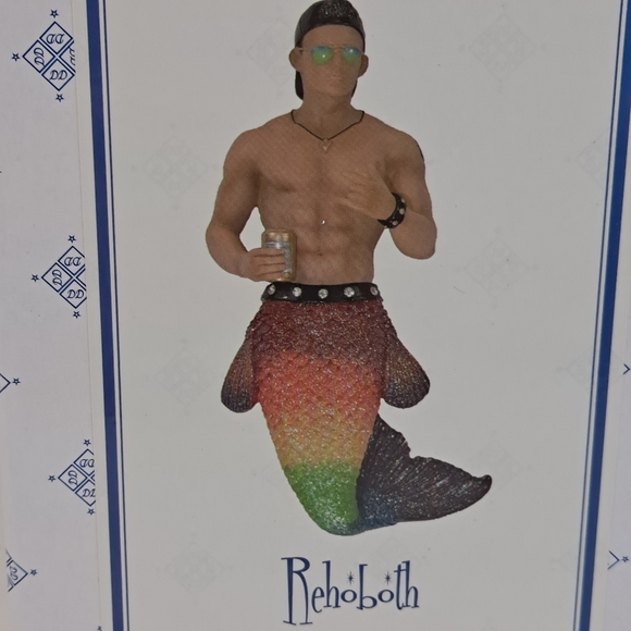 Rehoboth Merman December Diamonds Christmas Holiday Ornament - Picture 6 of 7